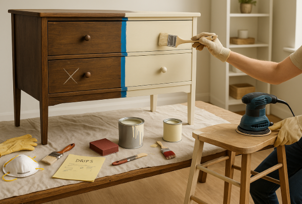 Ako vdýchnuť nábytku nový život: Sprievodca DIY renováciou a drobnými úpravami 🎨🖌️🛠️