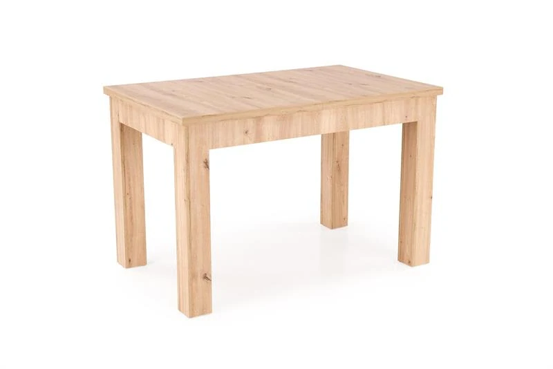 GIZMO 120-160 rozkladací jedálenský stôl, doska - dub artisan, nohy - dub artisan