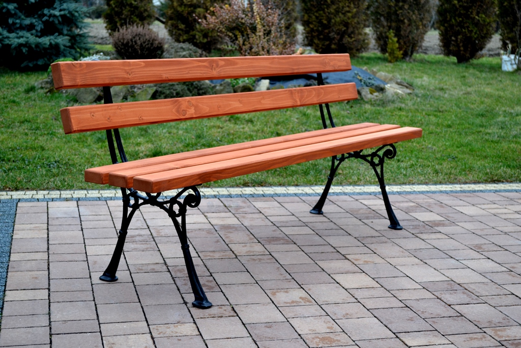 Parková lavička Olga 150cm H4