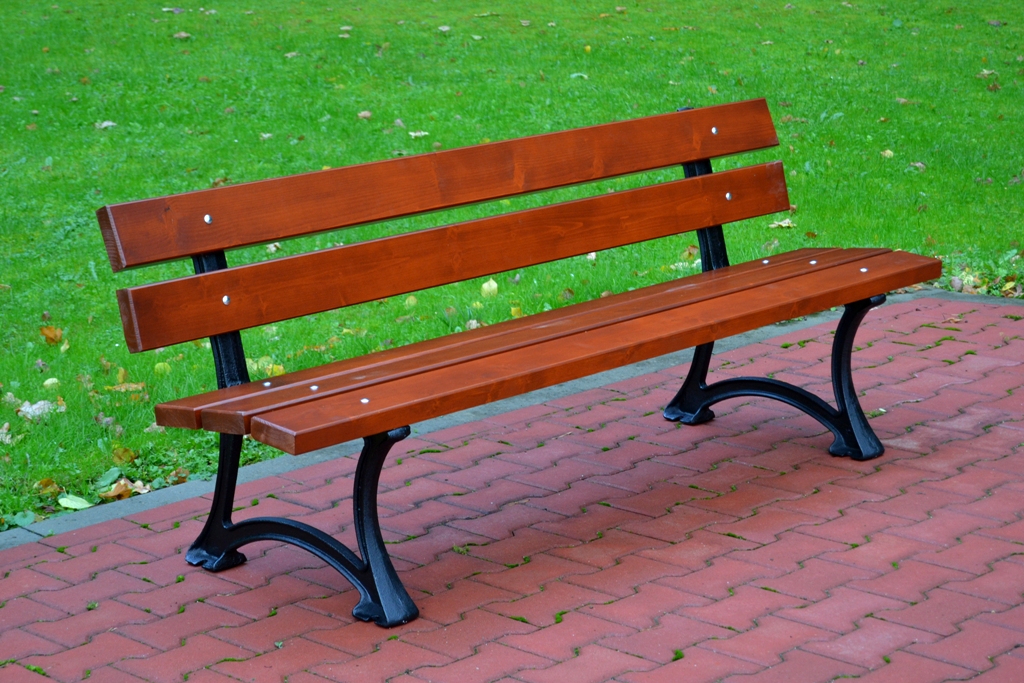 Parková lavička Mesto 150cm
