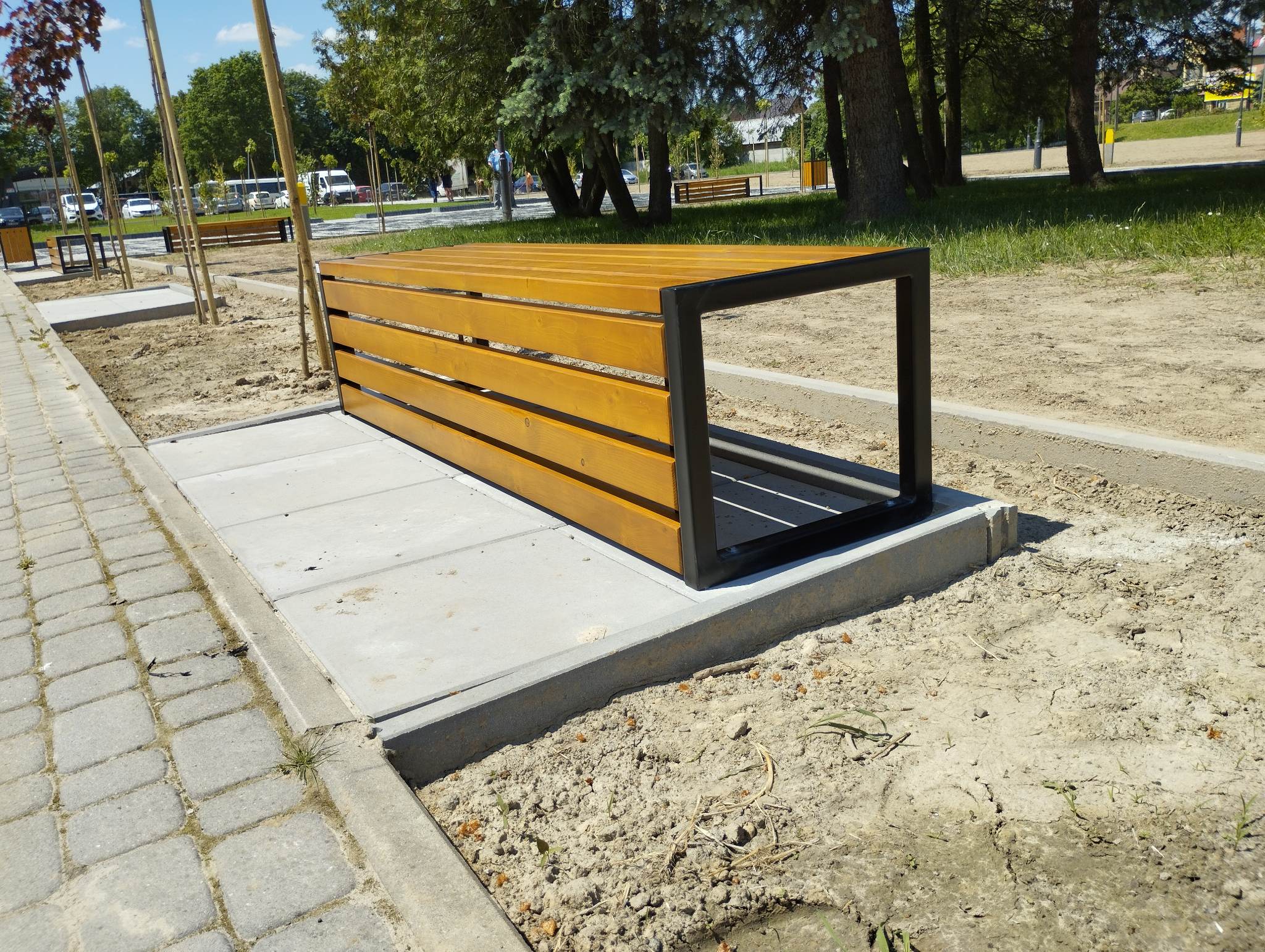 Parková lavička OLIWIA- LEGS 150 cm W209