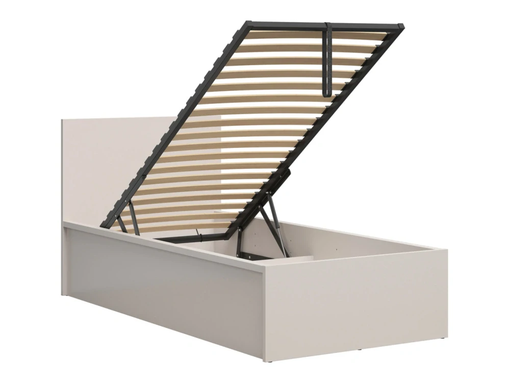 Posteľ 90 cm s roštom Tetrix LOZ/90/B kašmír