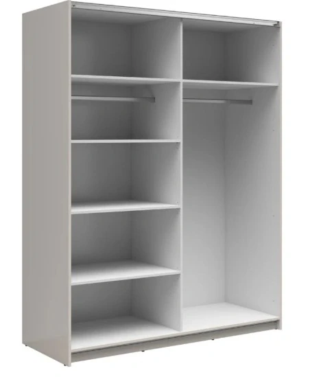 Skriňa Tetrix so zrkadlom SZF/153/2M kašmír