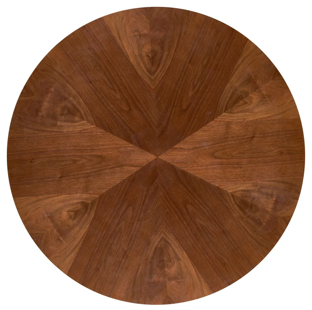 HEVELIUS jedálenský stôl, orech / čierny