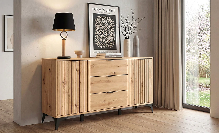 Komoda Lamea KOM2D3S/150 dub artisan