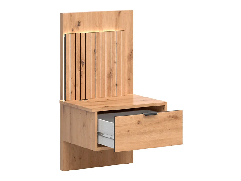 Nočný stolík Lamea KOM1S/P dub artisan
