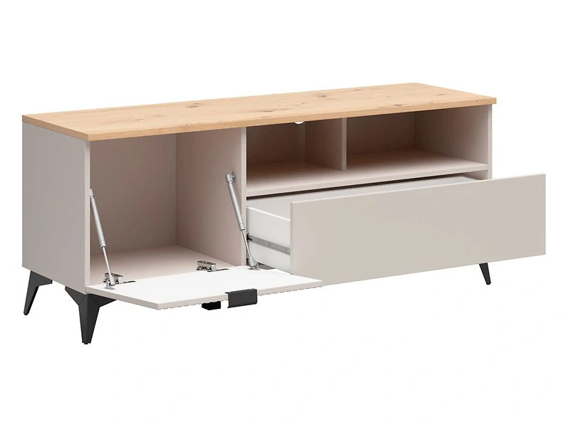 RTV stolík Velton RTV1S1B kašmír/dub artisan