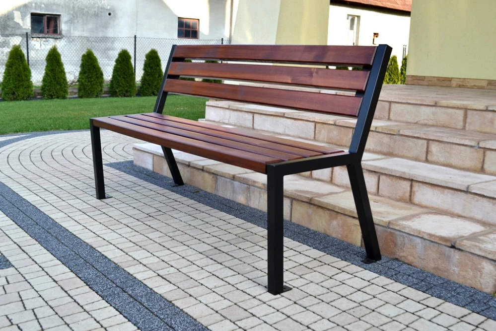 Parková lavička ROMA W089 bez opierok 150 cm