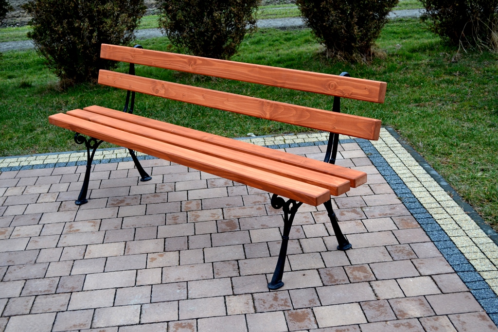 Parková lavička Olga 150cm H3