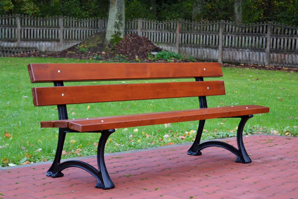 Parková lavička Mesto 150cm