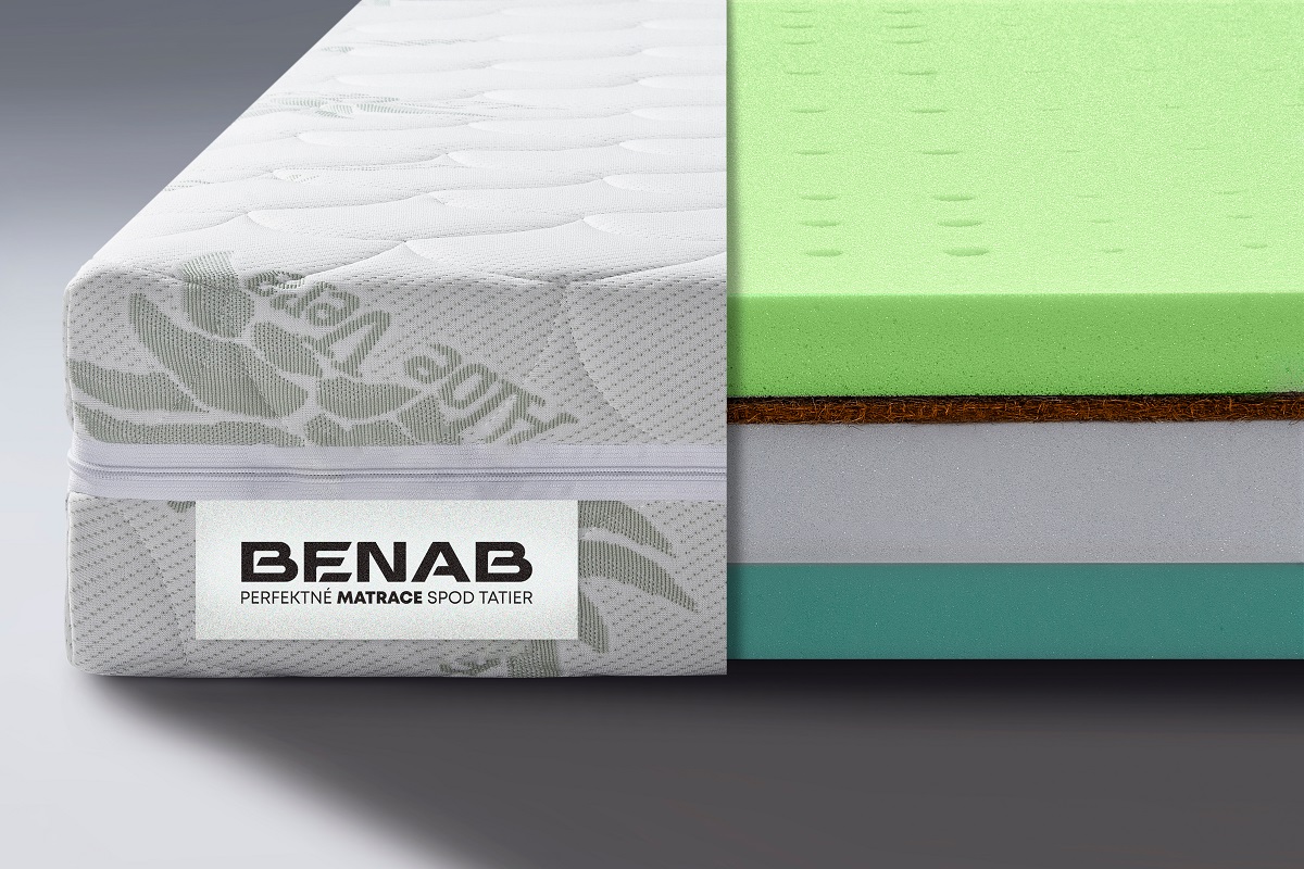 Matrac Benab Silver Flora Bio Plus 80x200 cm