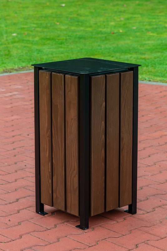 Kôš so zatvaraciou strieškou W130