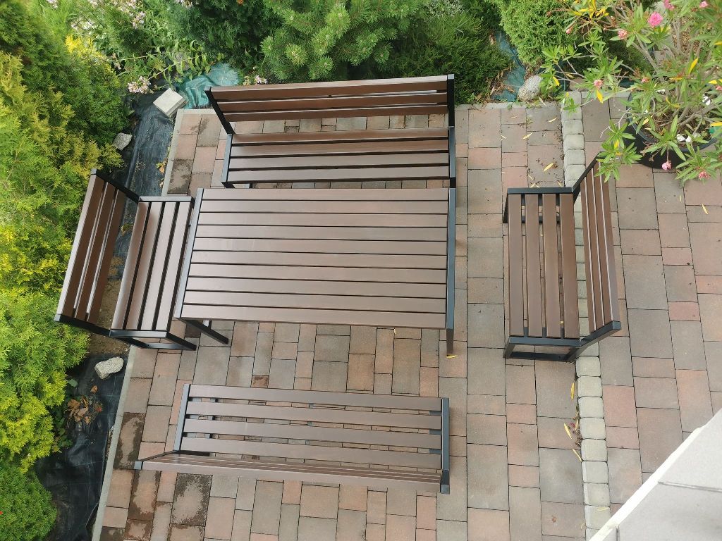 Parková zostava 150 cm W133 (2+2+1)