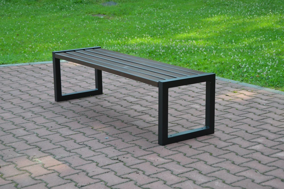 Parková lavička bez operadla Inka 150 cm W235