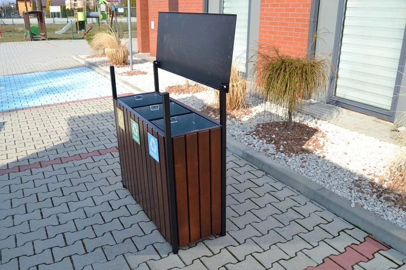 Kôš na odpadky, Nicea 3x75L W303