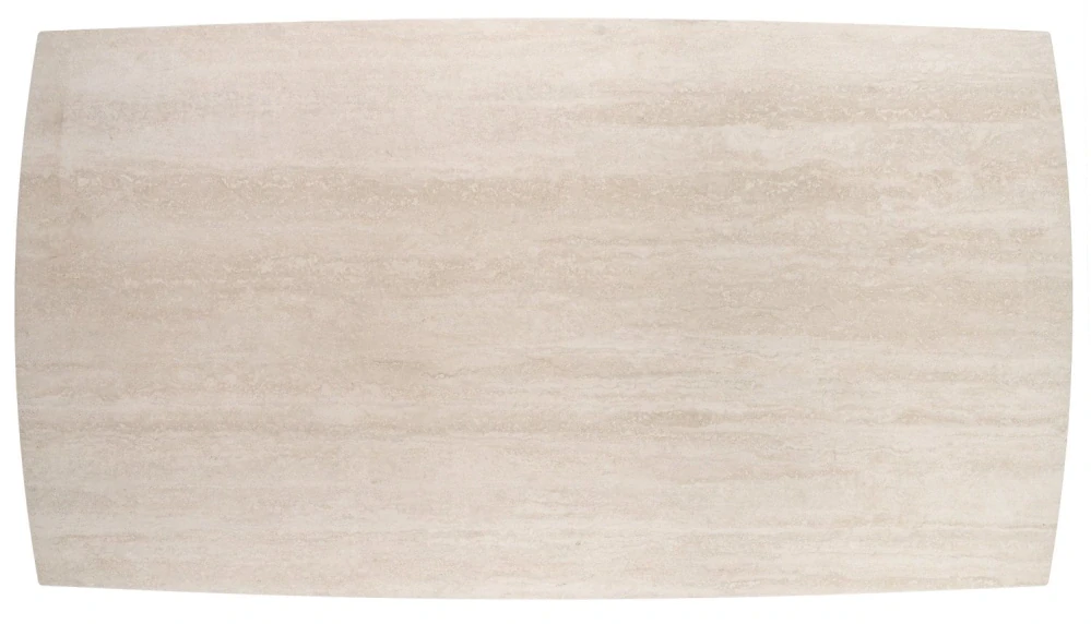 ARMANI 165-241 rozkladací jedálenský stôl, travertín, kašmír