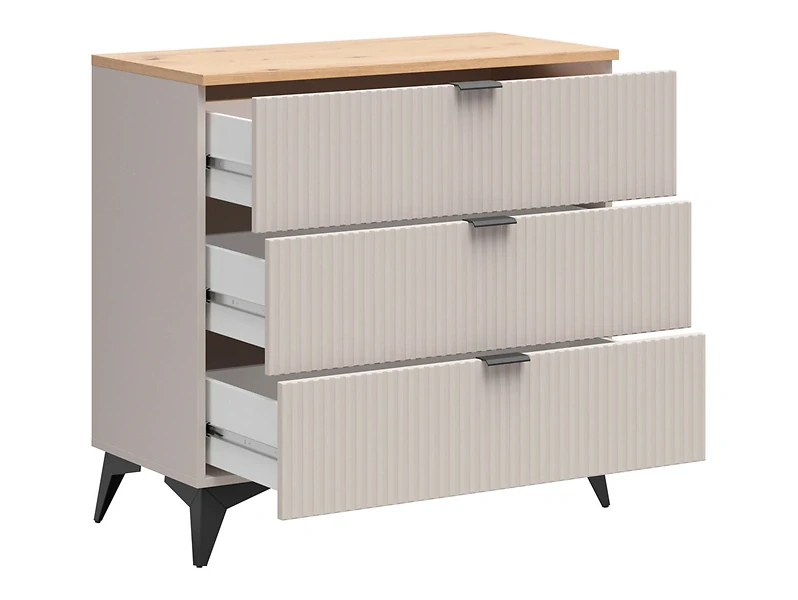 Komoda Velton KOM3S kašmír/dub artisan