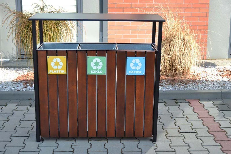 Kôš na odpadky, Nicea 3x75L W303