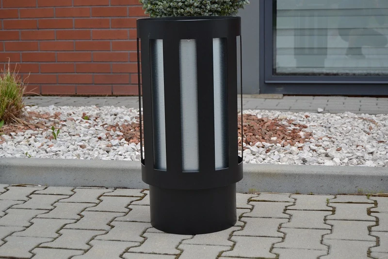 Parkový kôš Niko, 45L ??? W318b45L