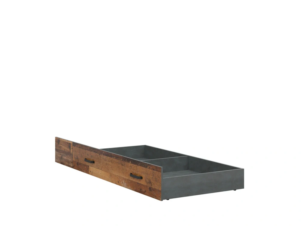 Posteľ Weston 90 cm LOZ/90 so zásuvkou borovica old style