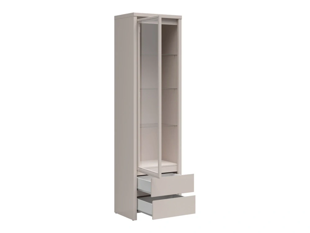 Vitrína Kaspian REG1W2S kašmír