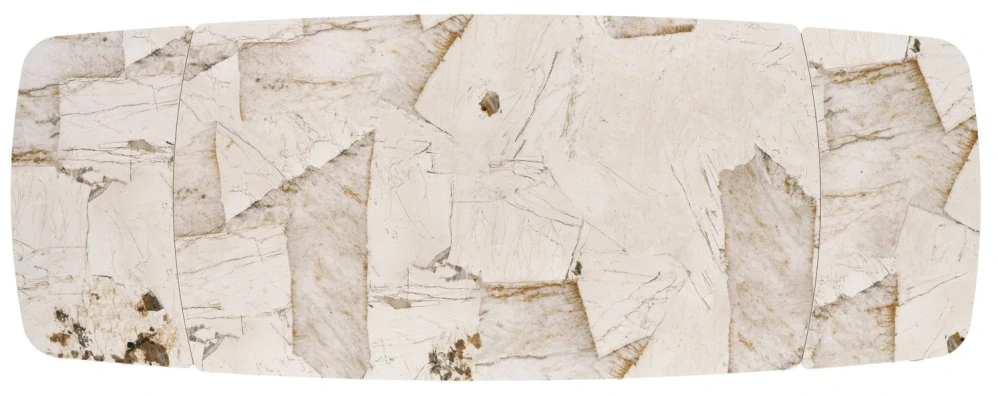 BENJAMIN 160-240 rozkladací jedálenský stôl, béžový / kašmír