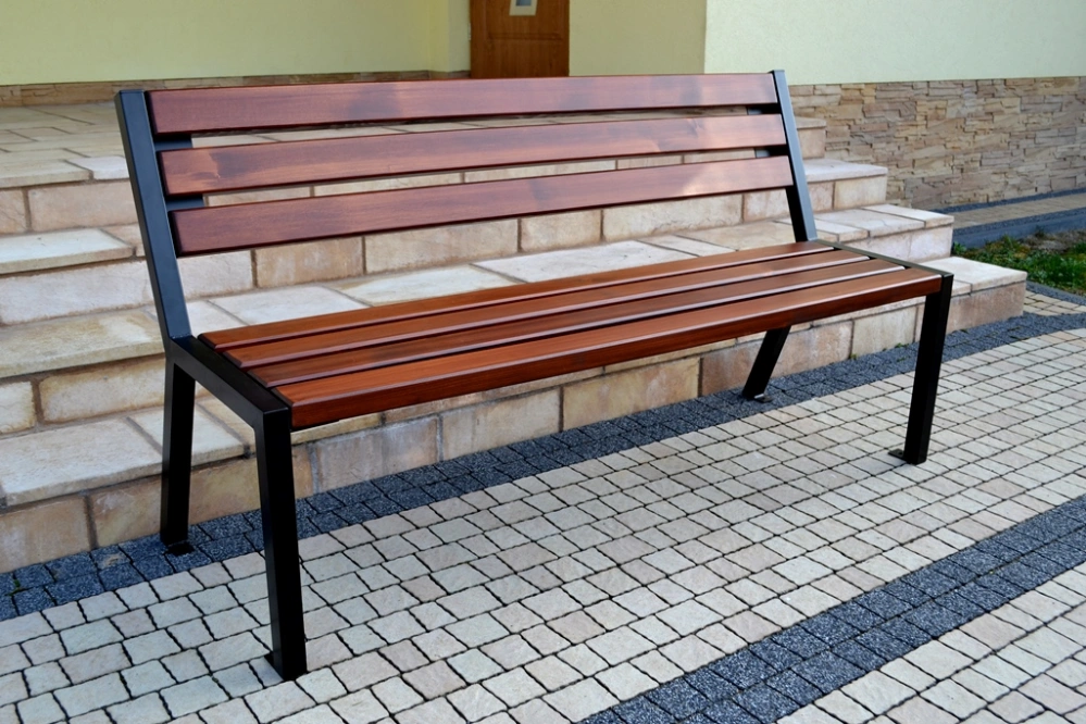 Parková lavička ROMA W089 bez opierok 150 cm
