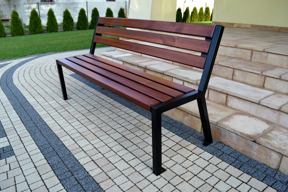 Parková lavička ROMA W089 bez opierok 150 cm