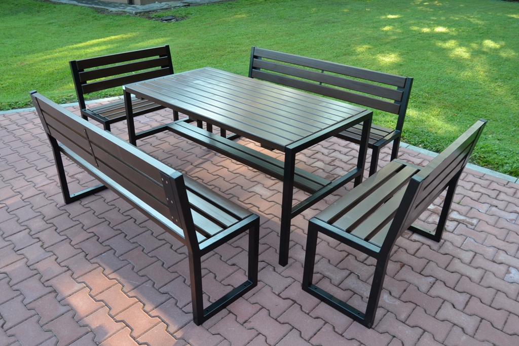 Parková zostava 180 cm W129 (2+2+1)