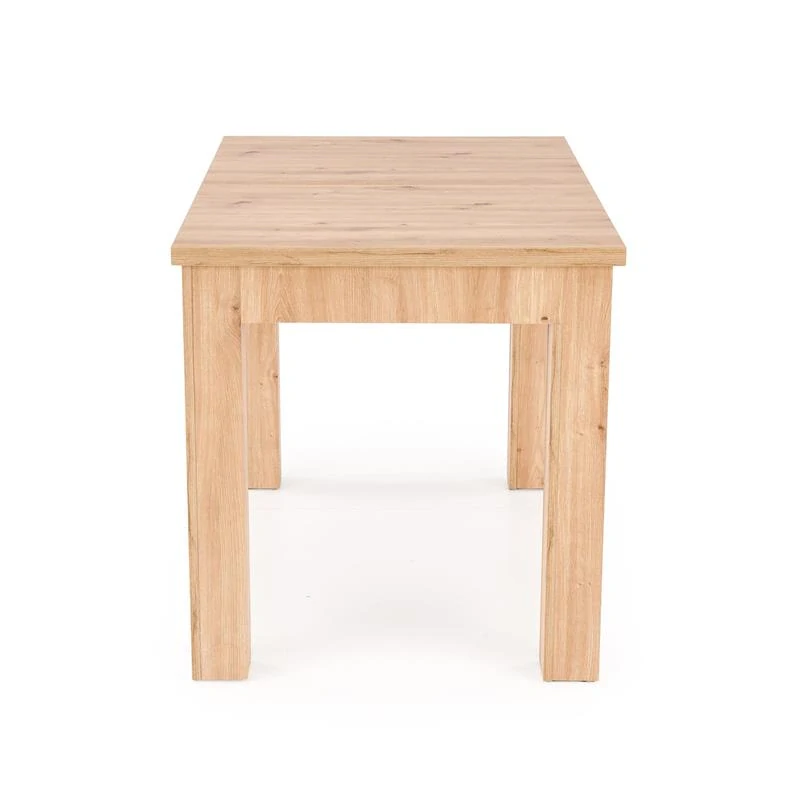 GIZMO 120-160 rozkladací jedálenský stôl, doska - dub artisan, nohy - dub artisan
