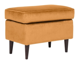 Taburet RON VELVET kari BLUVEL 68 / WENGE