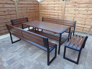 Parková zostava 180 cm W129 (2+2+1)