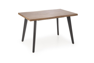 DICKSON 2 rozkladací stôl 150-210/90 cm, doska - prírodná, nohy - čierne