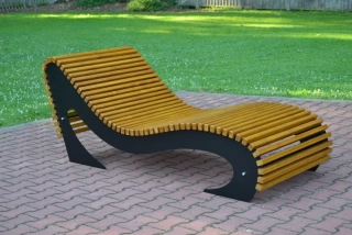 Parkové lehátko 198 cm L004