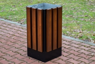 Parkový kôš na smeti Franco 60 l