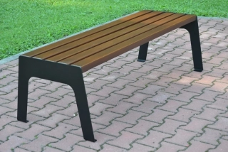 Parková lavička Sonia II 180 cm bez operadla W248