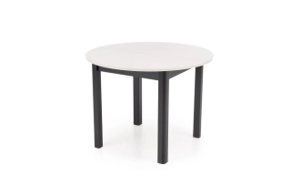 RINGO jedálenský stôl, 102(142)/102/76 cm, MDF dyha kašmír/ čierny