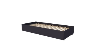 VERSO F posteľ modul., 205/95/34cm, lamino, antracit