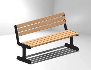 Parková lavička Texas 150cm W293