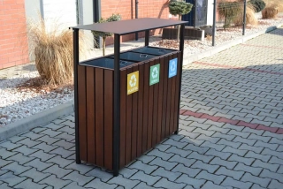 Kôš na odpadky, Nicea 3x75L W303