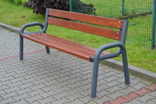 Parková lavička Karo 180cm W321