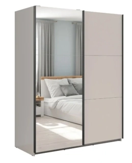 Skriňa Tetrix so zrkladom SZF/153/M kašmír