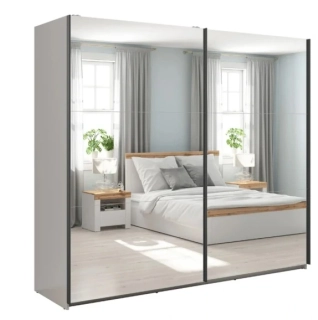 Skriňa so zrkadlom Tetrix SZF/220/2M kašmír